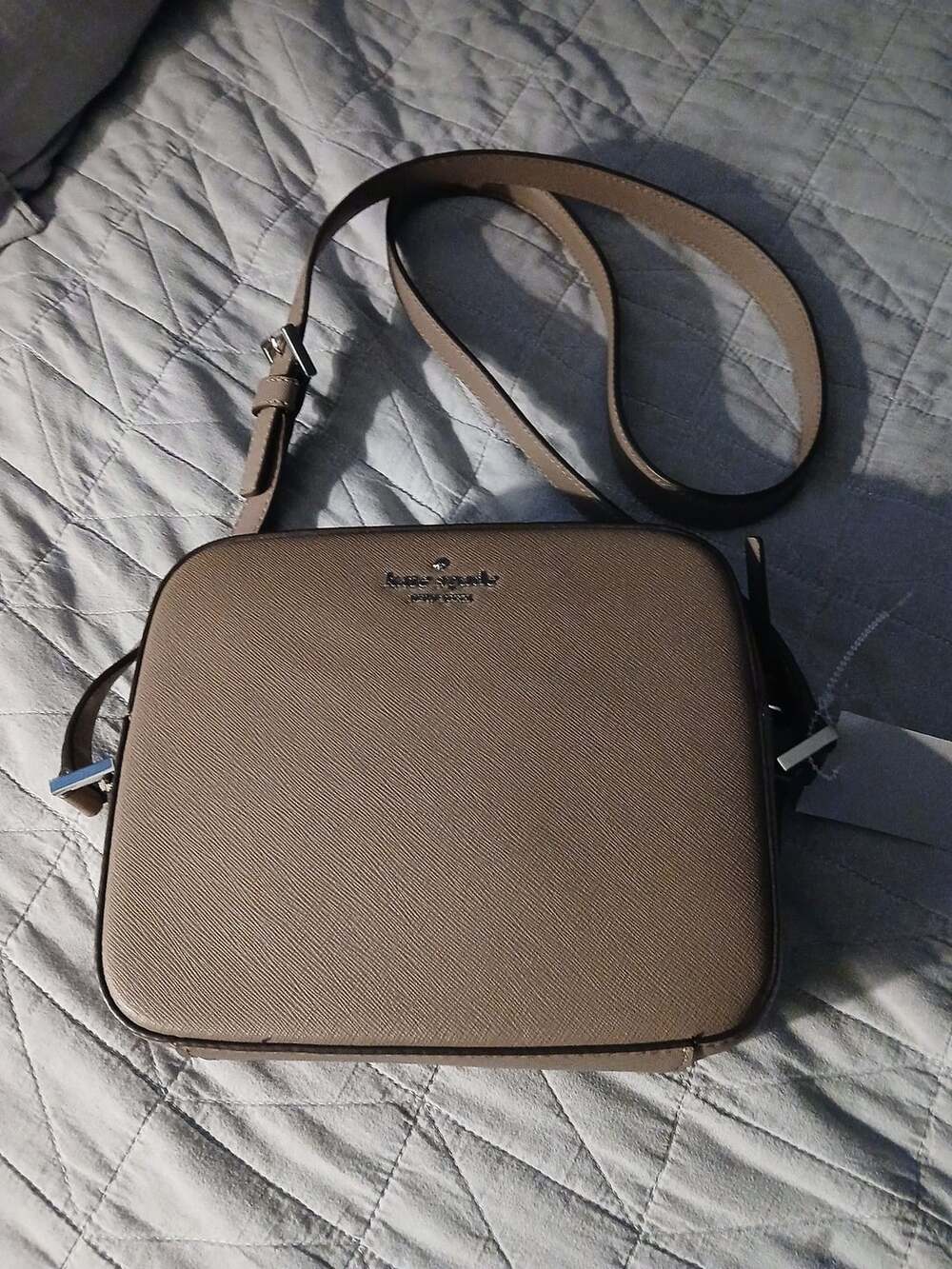 Kate Spade New York Saffiano Leather Camera Crossbody Bag